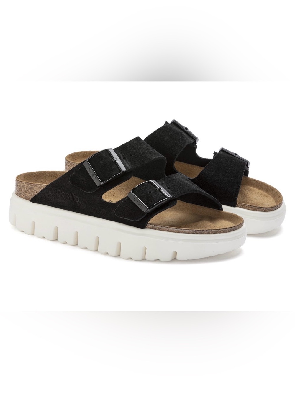 Birkenstock Papillio Arizona Chunky Suede Sandals